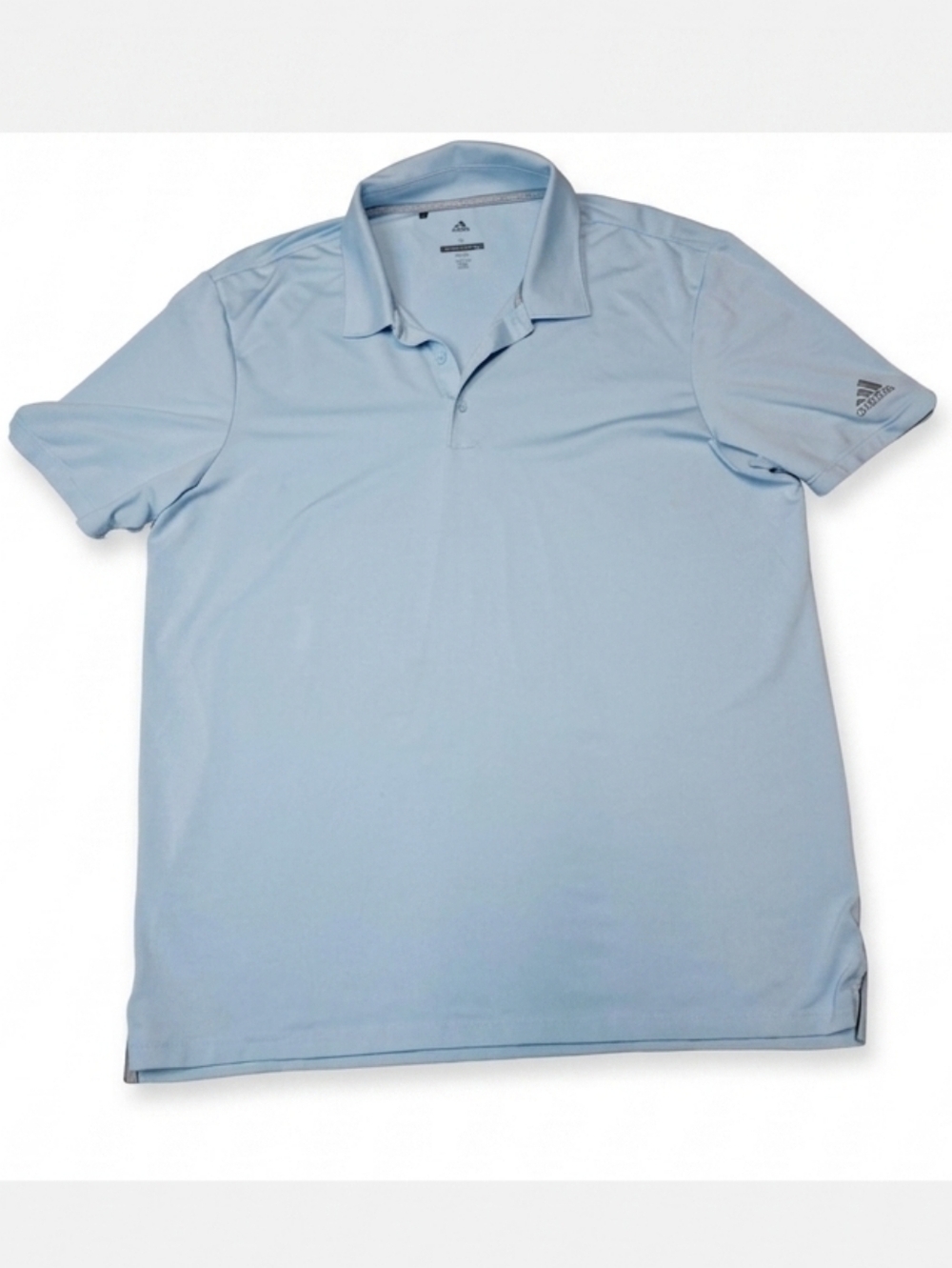 Adidas Sky Blue Men's Polo Golf Shirt